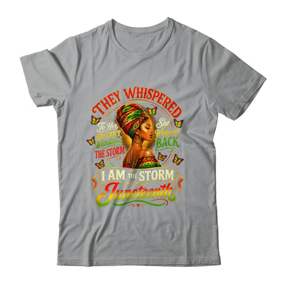 Juneteenth 1865 I'm The Storm Black Women African American Shirt & Tank Top | siriusteestore