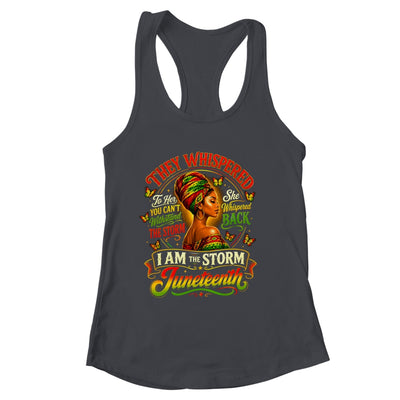 Juneteenth 1865 I'm The Storm Black Women African American Shirt & Tank Top | siriusteestore