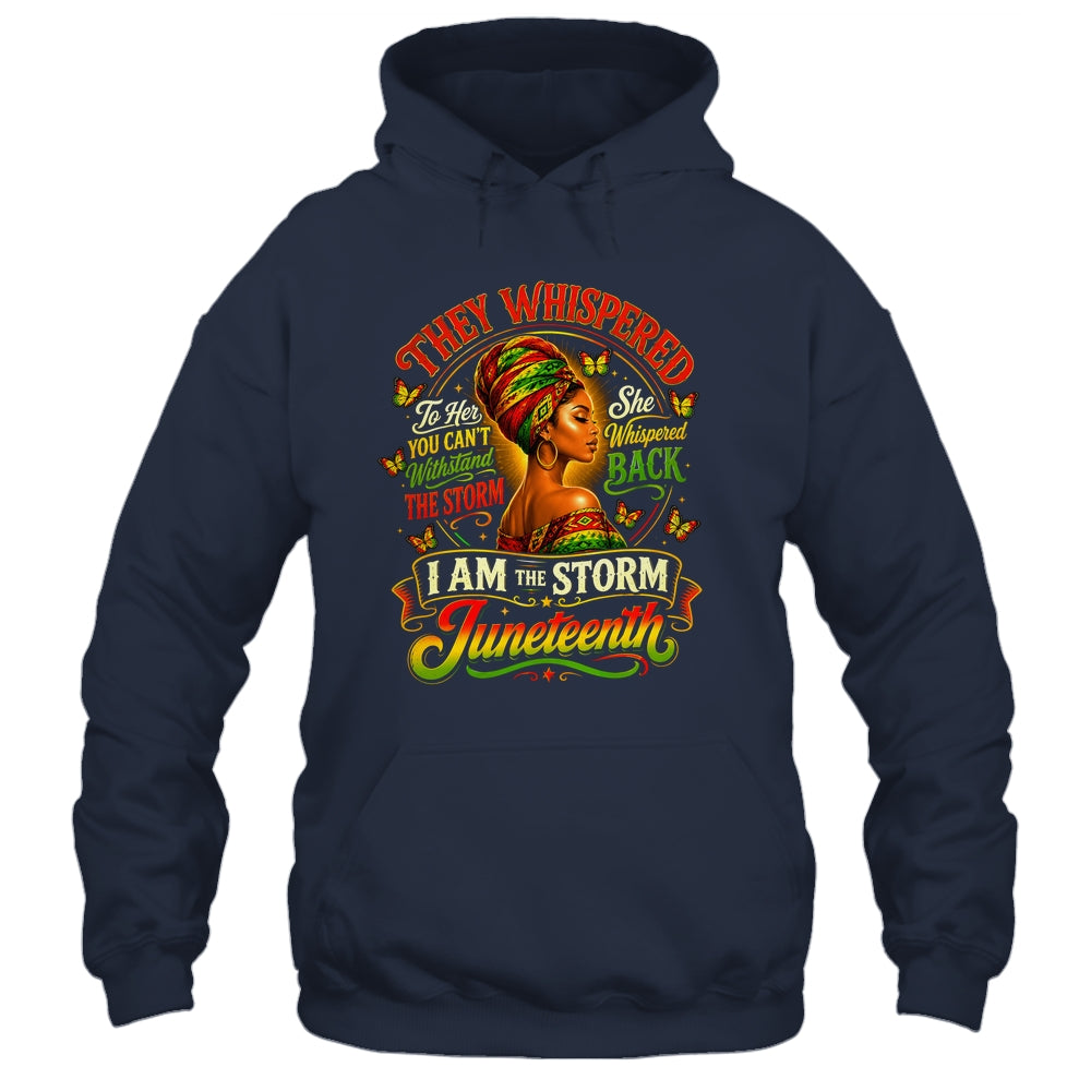 Juneteenth 1865 I'm The Storm Black Women African American Shirt & Tank Top | siriusteestore