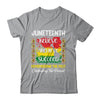 Juneteenth Black African African American Celebrate Freedom Shirt & Tank Top | siriusteestore