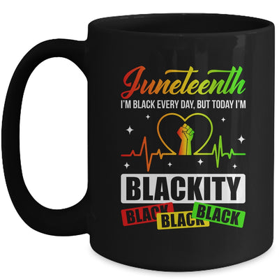 Juneteenth Black Heartbeat Black History African American Mug | siriusteestore