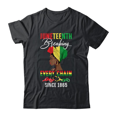 Juneteenth Breaking Every Chain Since 1865 For Women Men Shirt & Tank Top | siriusteestore