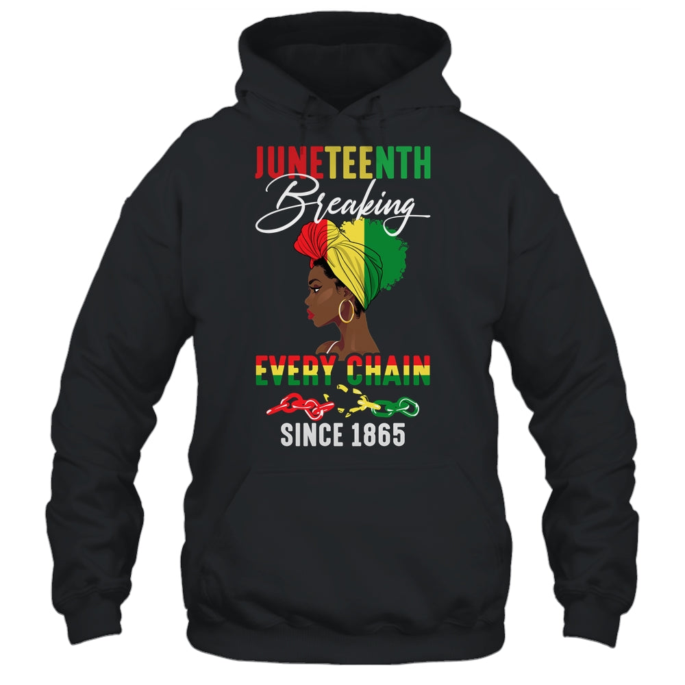 Juneteenth Breaking Every Chain Since 1865 For Women Men Shirt & Tank Top | siriusteestore