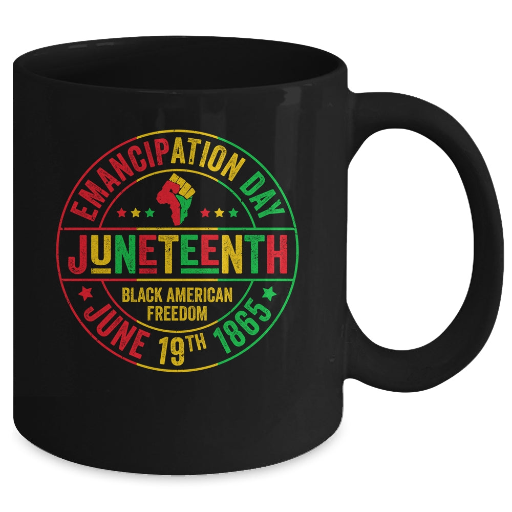 Juneteenth Celebrate Freedom 1865 African American Men Women Mug | siriusteestore