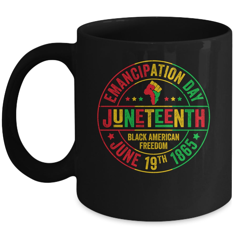 Juneteenth Celebrate Freedom 1865 African American Men Women Mug | siriusteestore