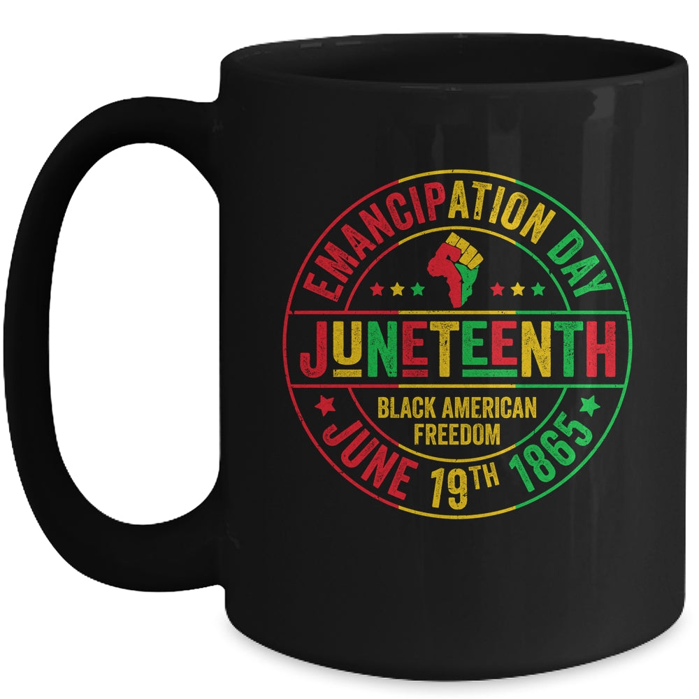 Juneteenth Celebrate Freedom 1865 African American Men Women Mug | siriusteestore