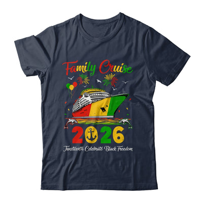 Juneteenth Family Cruise Vacation Trip 2026 Family Matching Shirt &amp; Hoodie | siriusteestore