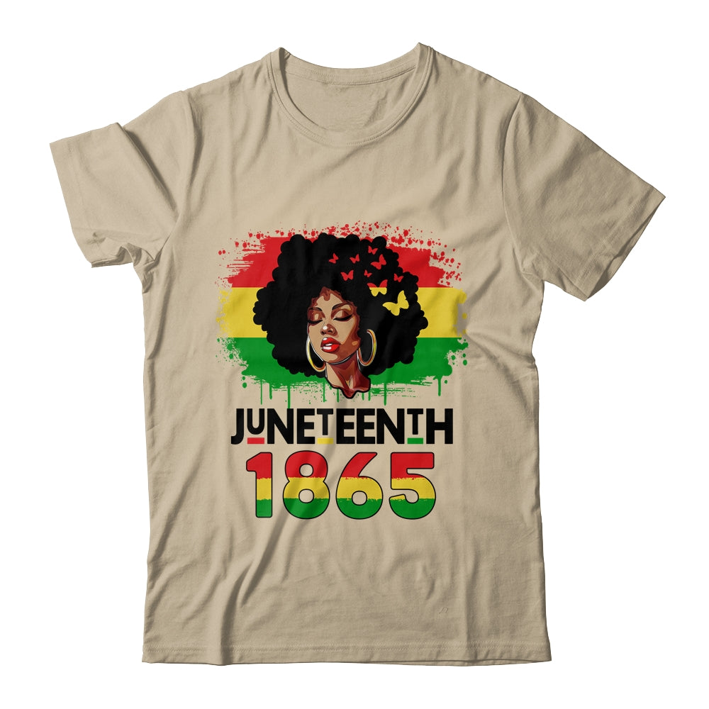 Juneteenth Freedom 1865 Black History African American Women Shirt & Tank Top | siriusteestore