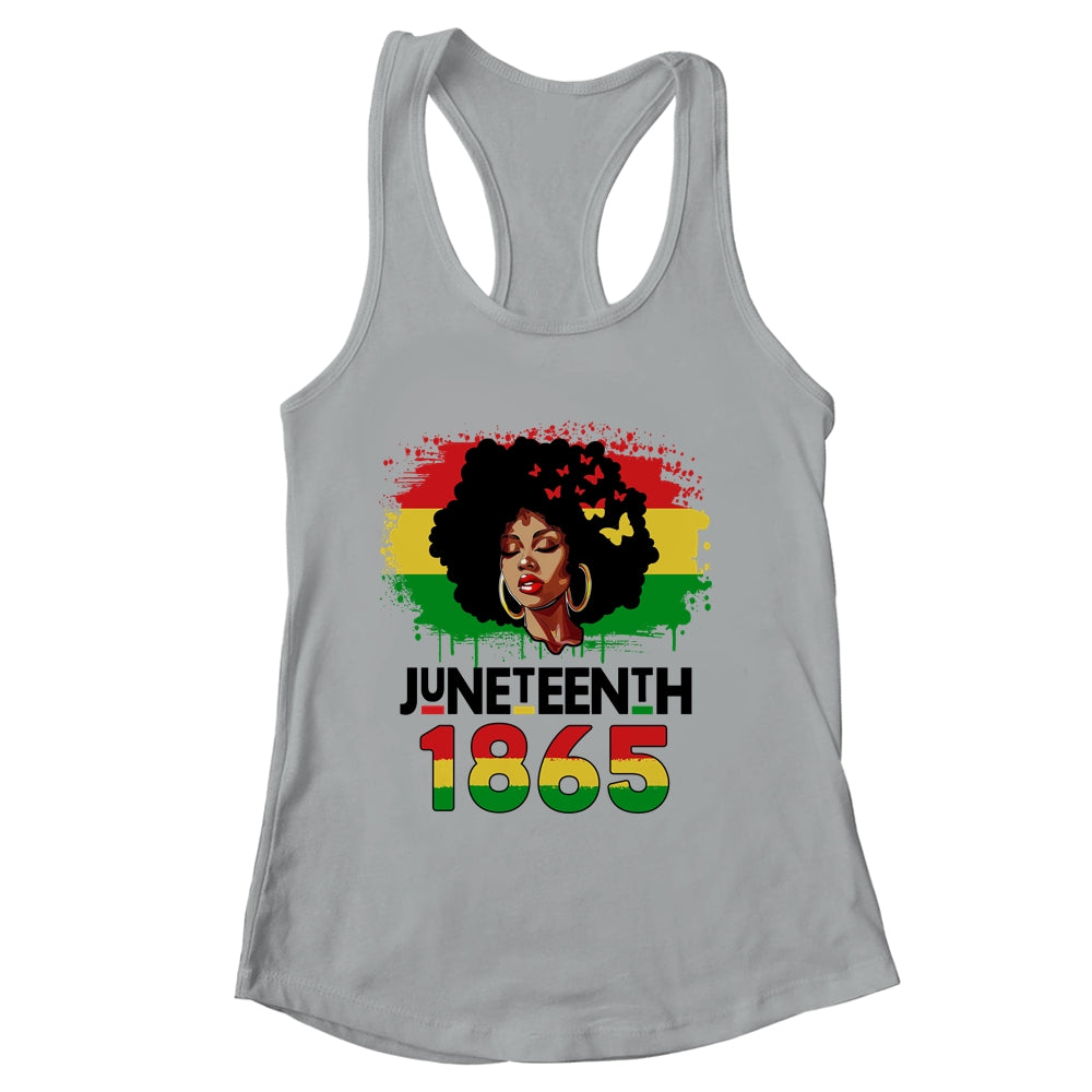 Juneteenth Freedom 1865 Black History African American Women Shirt & Tank Top | siriusteestore