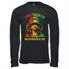 Juneteenth Is My Independence Day Black Women Freedom 1865 Shirt & Hoodie | siriusteestore