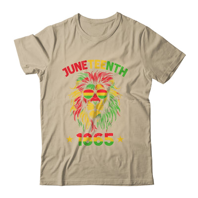 Juneteenth Lion 1865 Black History African American Men Boys Shirt & Hoodie | siriusteestore