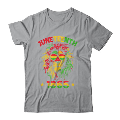 Juneteenth Lion 1865 Black History African American Men Boys Shirt & Hoodie | siriusteestore