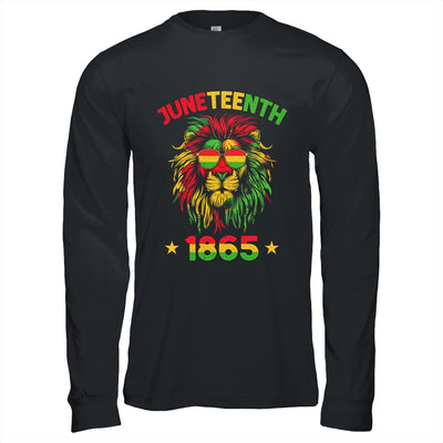 Juneteenth Lion 1865 Black History African American Men Boys Shirt & Hoodie | siriusteestore