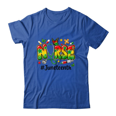 Juneteenth Nurse Life Black Nurse Women Black History Month Shirt & Tank Top | siriusteestore