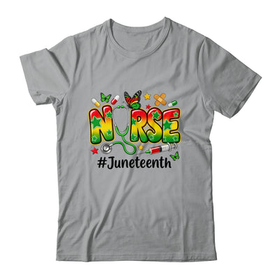 Juneteenth Nurse Life Black Nurse Women Black History Month Shirt & Tank Top | siriusteestore