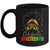 Juneteenth Outfit African Women Messy Bun Eye Glasses Mug | siriusteestore