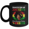 Juneteenth Women Black African Black American Feedom 1865 Mug | siriusteestore
