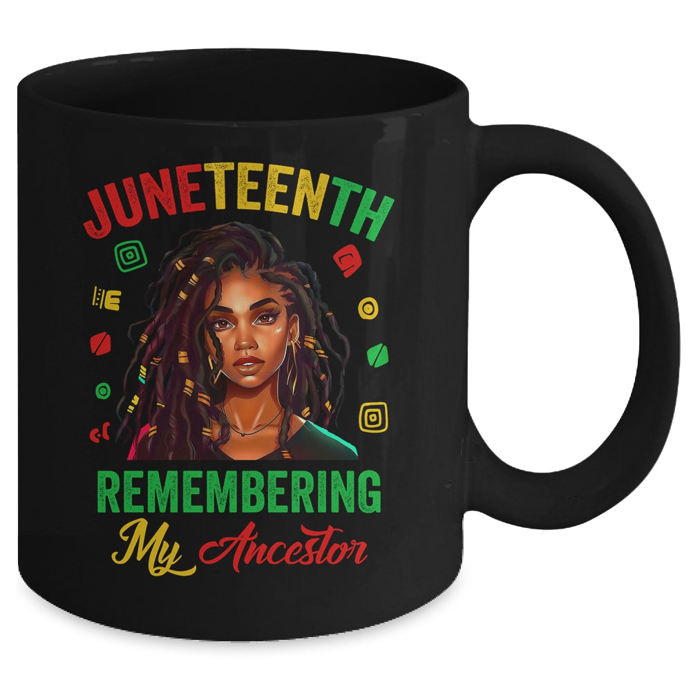 Juneteenth Women Remembering My Ancestor Freedom African Mug | siriusteestore