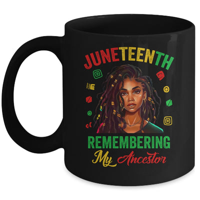 Juneteenth Women Remembering My Ancestor Freedom African Mug | siriusteestore