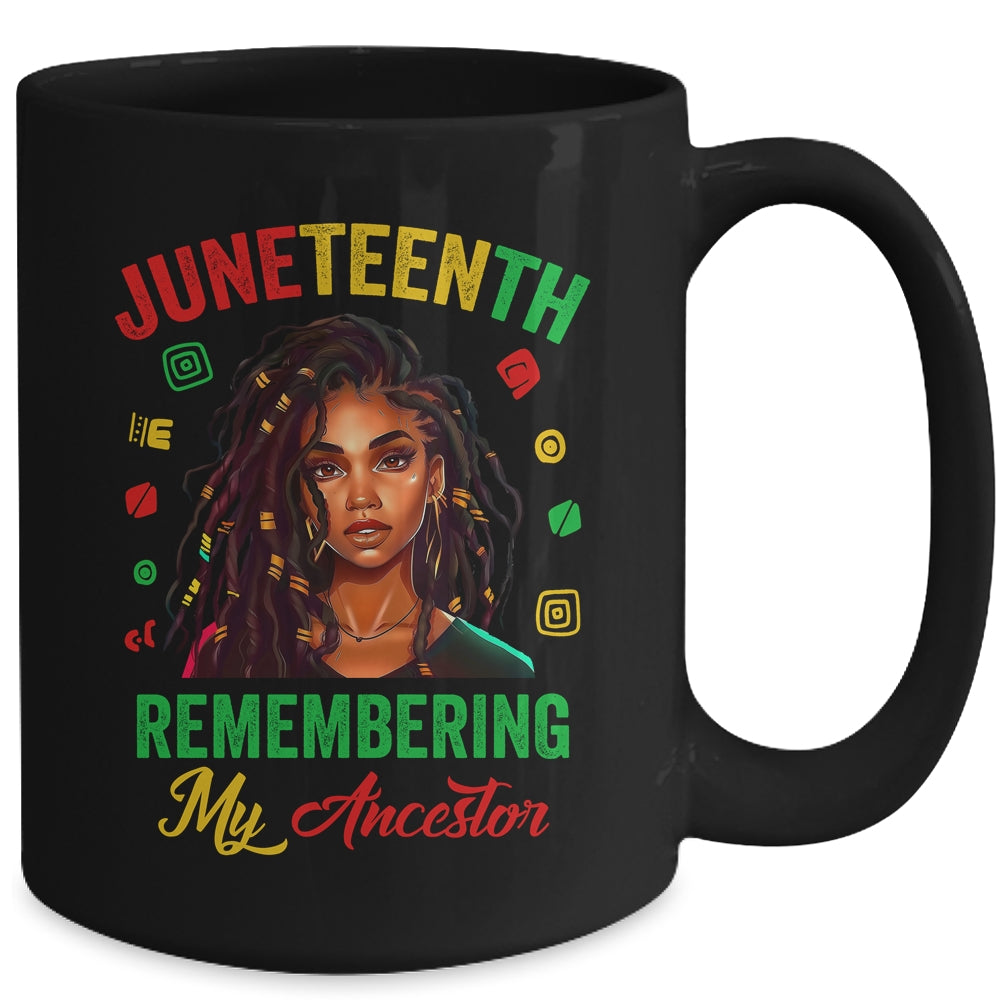 Juneteenth Women Remembering My Ancestor Freedom African Mug | siriusteestore