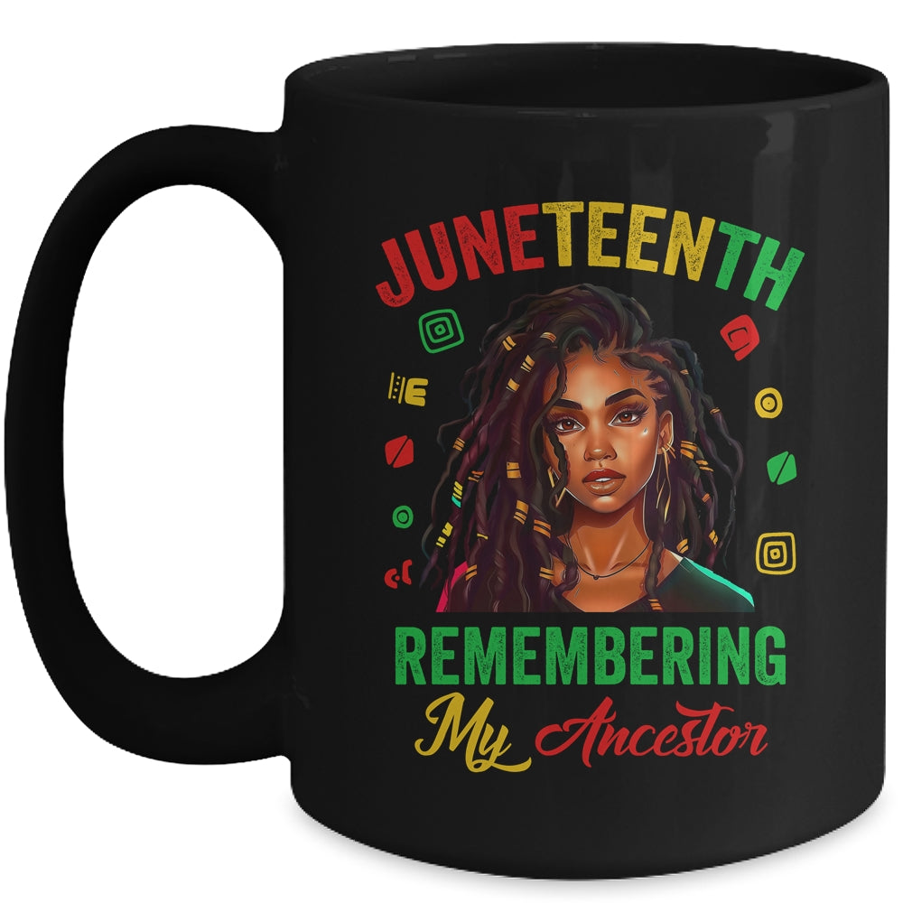 Juneteenth Women Remembering My Ancestor Freedom African Mug | siriusteestore