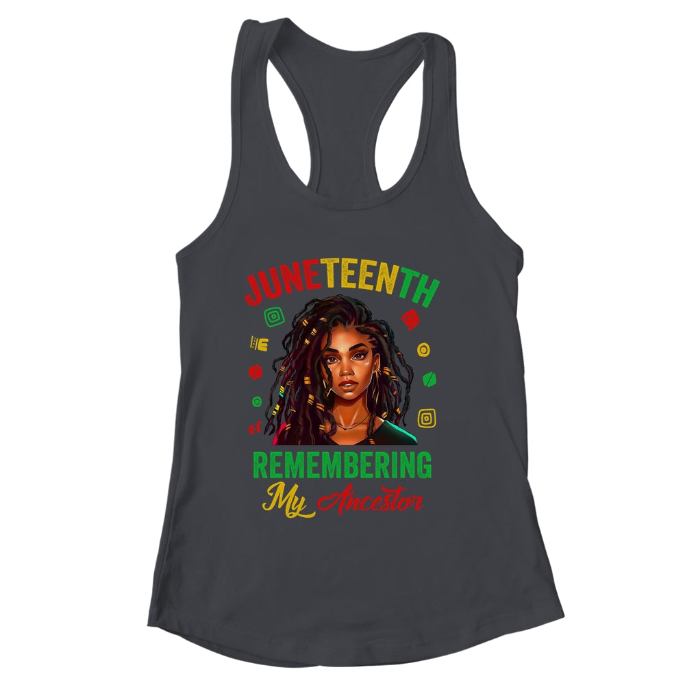 Juneteenth Women Remembering My Ancestor Freedom African Shirt & Tank Top | siriusteestore