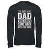 Just A Dad Who Always Came Back With The Milk Fathers Day Shirt & Hoodie | siriusteestore