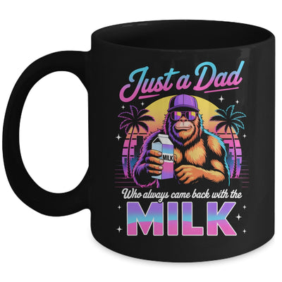 Just A Dad Who Always Came Back With The Milk Sasquatch Papa Mug | siriusteestore