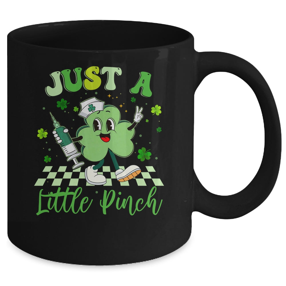 Just A Little Pinch Nurse St Patrick's Day Funny Nursing Mug | siriusteestore