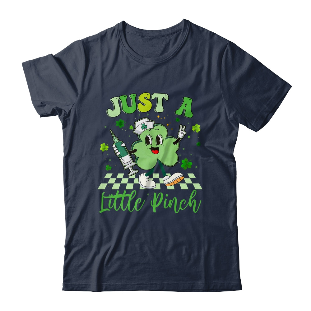 Just A Little Pinch Nurse St Patrick's Day Funny Nursing Shirt & Sweatshirt | siriusteestore