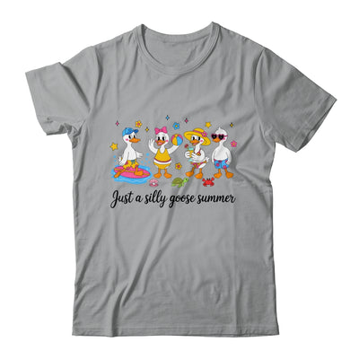 Just A Silly Goose Summer Girls Beach Vibes Cute Funny Goose Shirt & Tank Top | siriusteestore