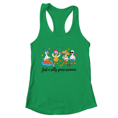 Just A Silly Goose Summer Girls Beach Vibes Cute Funny Goose Shirt & Tank Top | siriusteestore