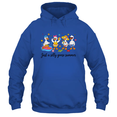 Just A Silly Goose Summer Girls Beach Vibes Cute Funny Goose Shirt & Tank Top | siriusteestore