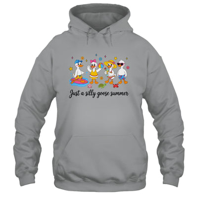 Just A Silly Goose Summer Girls Beach Vibes Cute Funny Goose Shirt & Tank Top | siriusteestore