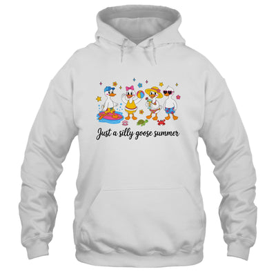 Just A Silly Goose Summer Girls Beach Vibes Cute Funny Goose Shirt & Tank Top | siriusteestore