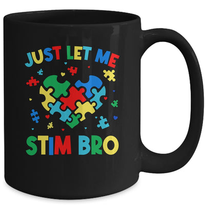 Just Let Me Stim Bro Funny Autism Awareness Autism Boys Kids Mug | siriusteestore