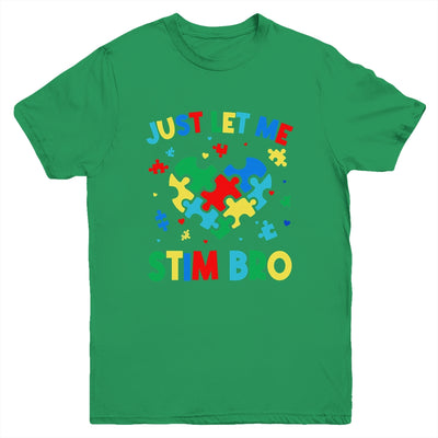 Just Let Me Stim Bro Funny Autism Awareness Autism Boys Kids Youth Shirt | siriusteestore