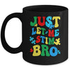 Just Let Me Stim Bro Funny Autism Awareness Month Kids Boys Mug | siriusteestore