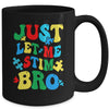 Just Let Me Stim Bro Funny Autism Awareness Month Kids Boys Mug | siriusteestore