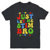 Just Let Me Stim Bro Kids Boys Funny Autism Awareness Month Youth Shirt | siriusteestore