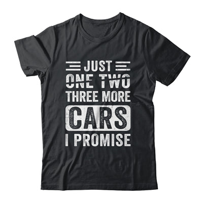 Just One More Car I Promise Mechanic Car Garage Retro Shirt & Hoodie | siriusteestore