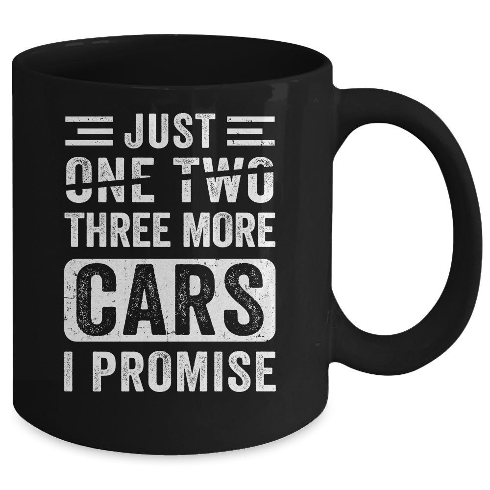 Just One More Car I Promise Mechanic Car Garage Retro Mug | siriusteestore