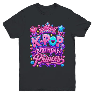 K-Pop Birthday Princess Music Lover Matching Girl Family Youth Shirt | siriusteestore