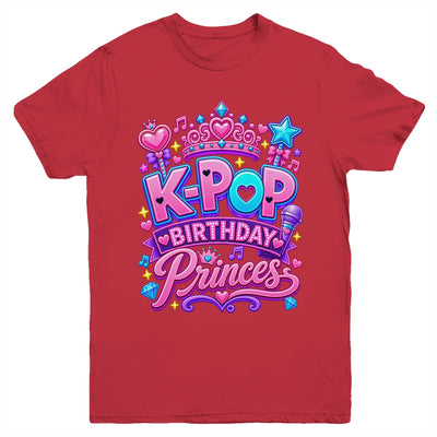 K-Pop Birthday Princess Music Lover Matching Girl Family Youth Shirt | siriusteestore