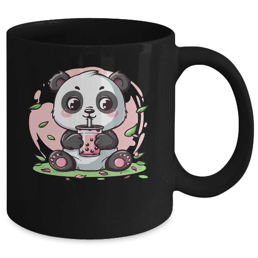 Kawaii Cute Anime Panda Drinking Bubble Boba Tea Girls Mug | siriusteestore