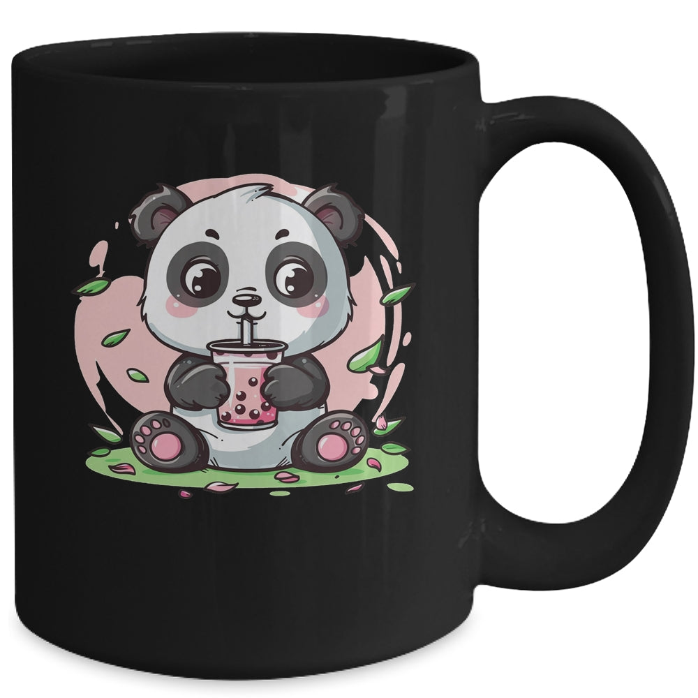 Kawaii Cute Anime Panda Drinking Bubble Boba Tea Girls Mug | siriusteestore