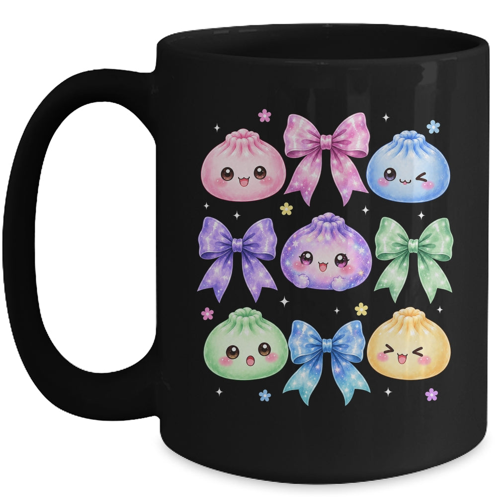 Kawaii Dumpling Cute Pastel Anime Coquette Lovers Kids Girl Mug | siriusteestore