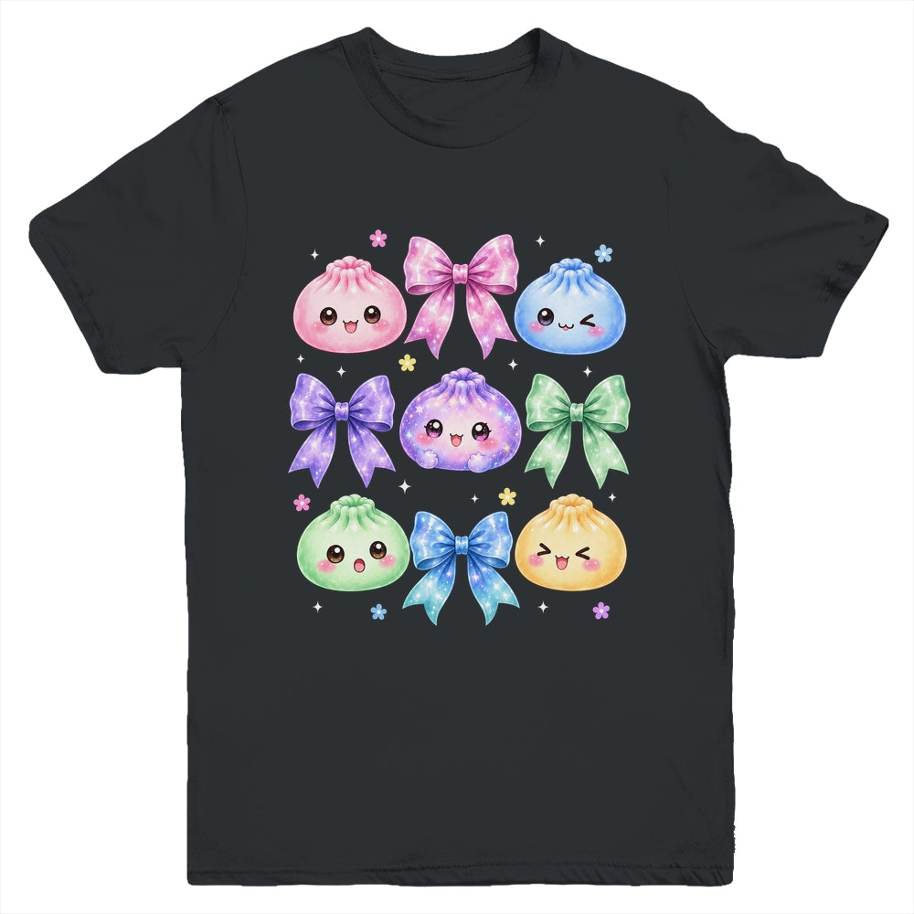 Kawaii Dumpling Cute Pastel Anime Coquette Lovers Kids Girl Youth Shirt | siriusteestore