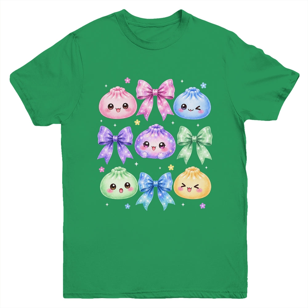 Kawaii Dumpling Cute Pastel Anime Coquette Lovers Kids Girl Youth Shirt | siriusteestore