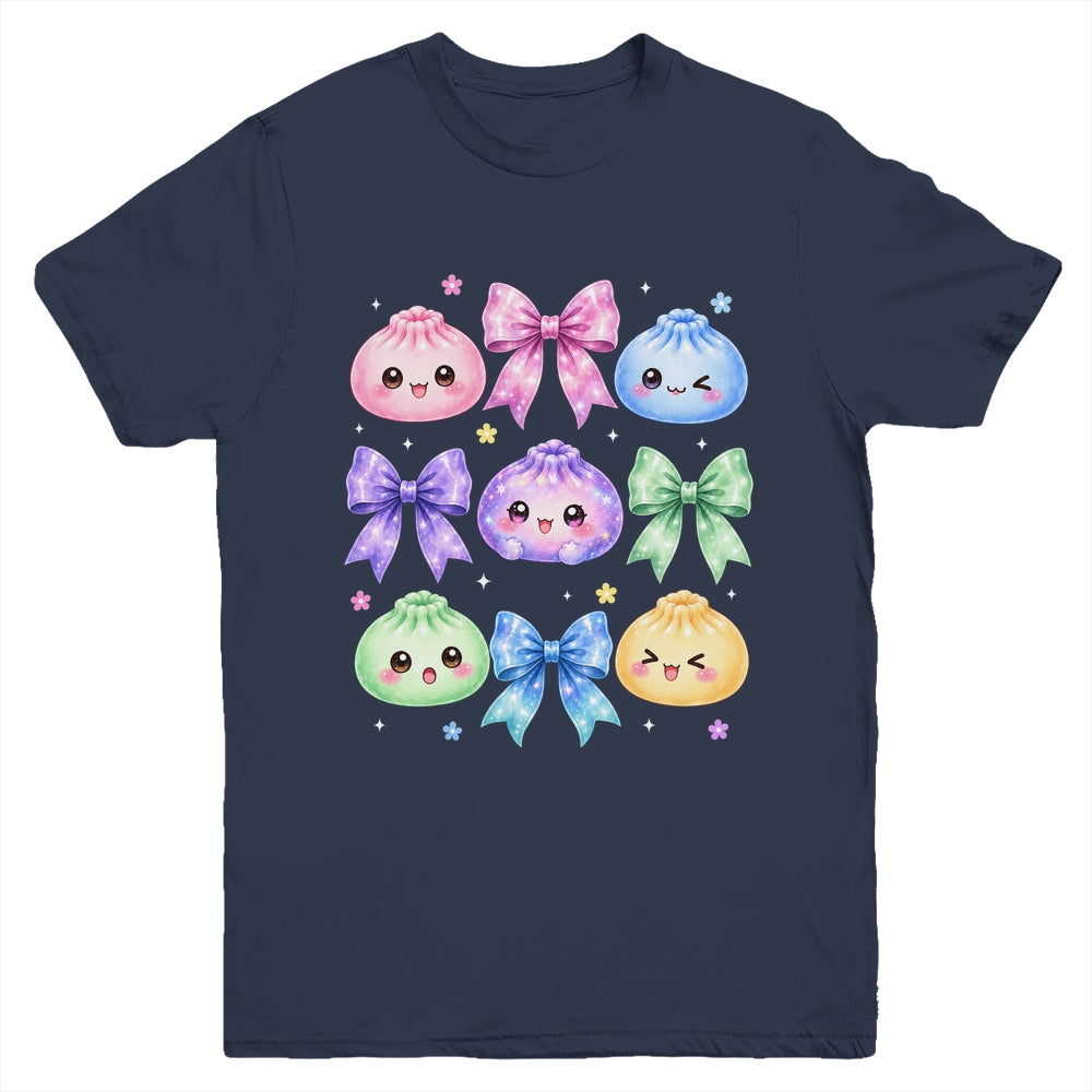 Kawaii Dumpling Cute Pastel Anime Coquette Lovers Kids Girl Youth Shirt | siriusteestore